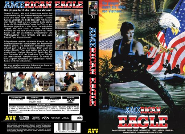 American Eagle Große Hartbox Cover A3 Lim. 66 Stück